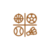Multipurpose Sports Field Icon